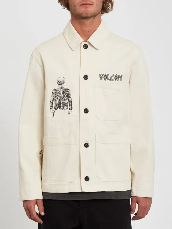 Richard French Sayer Featured Artist Jacket - Cloud made by Volcom