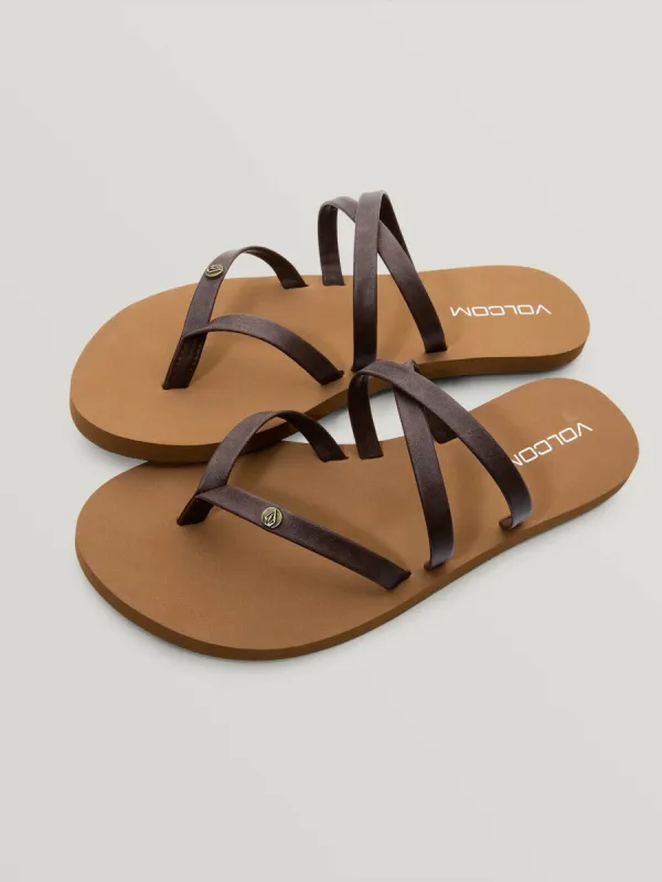 Easy Breezy Ii Sandal - Brown sold by Volcom