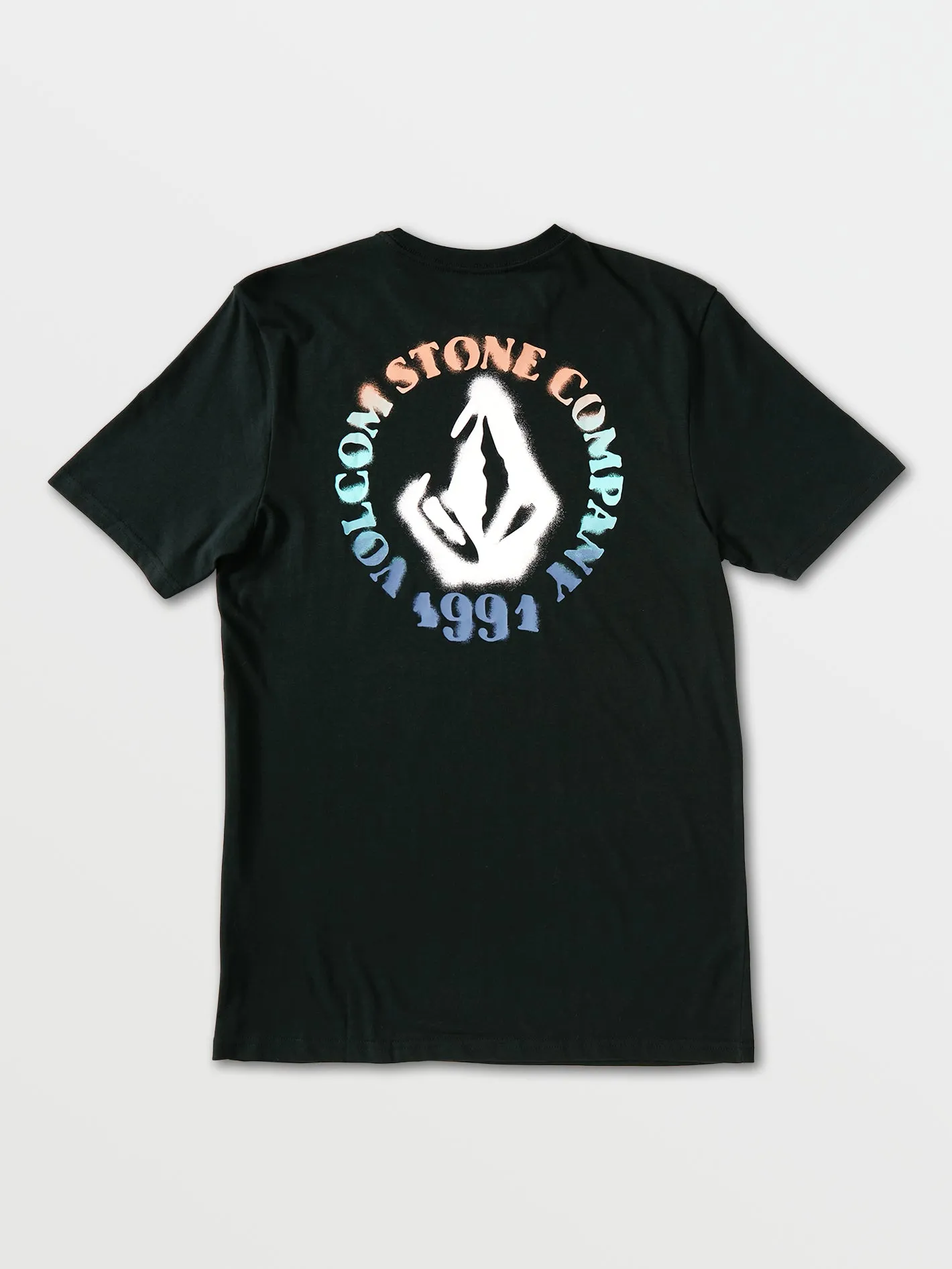 Spray Circle Short Sleeve Tee - Black sold by Volcom product image thumbnail 2