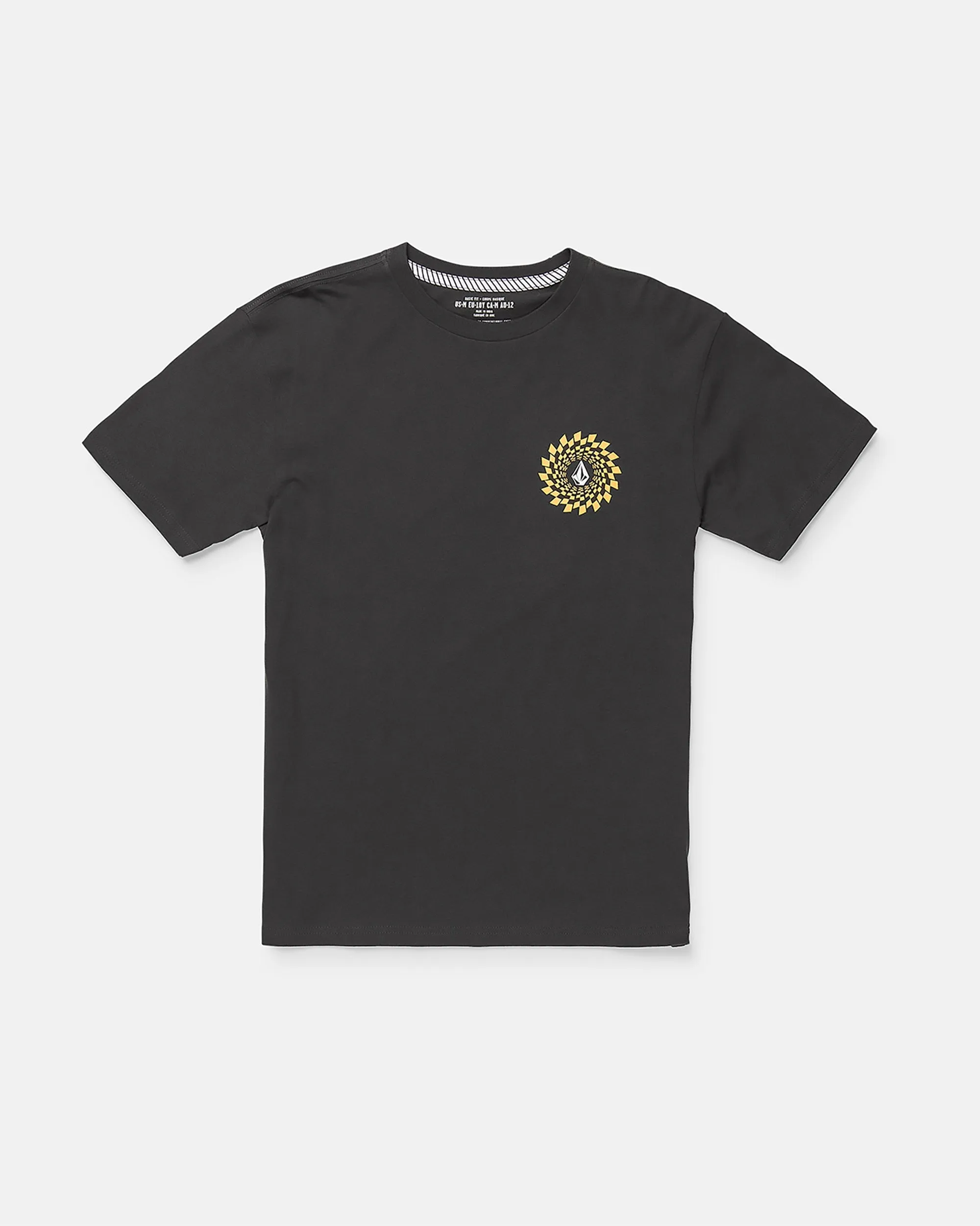 Big Boys RaBig Boysit Hole Short Sleeve Tee - Black sold by Volcom