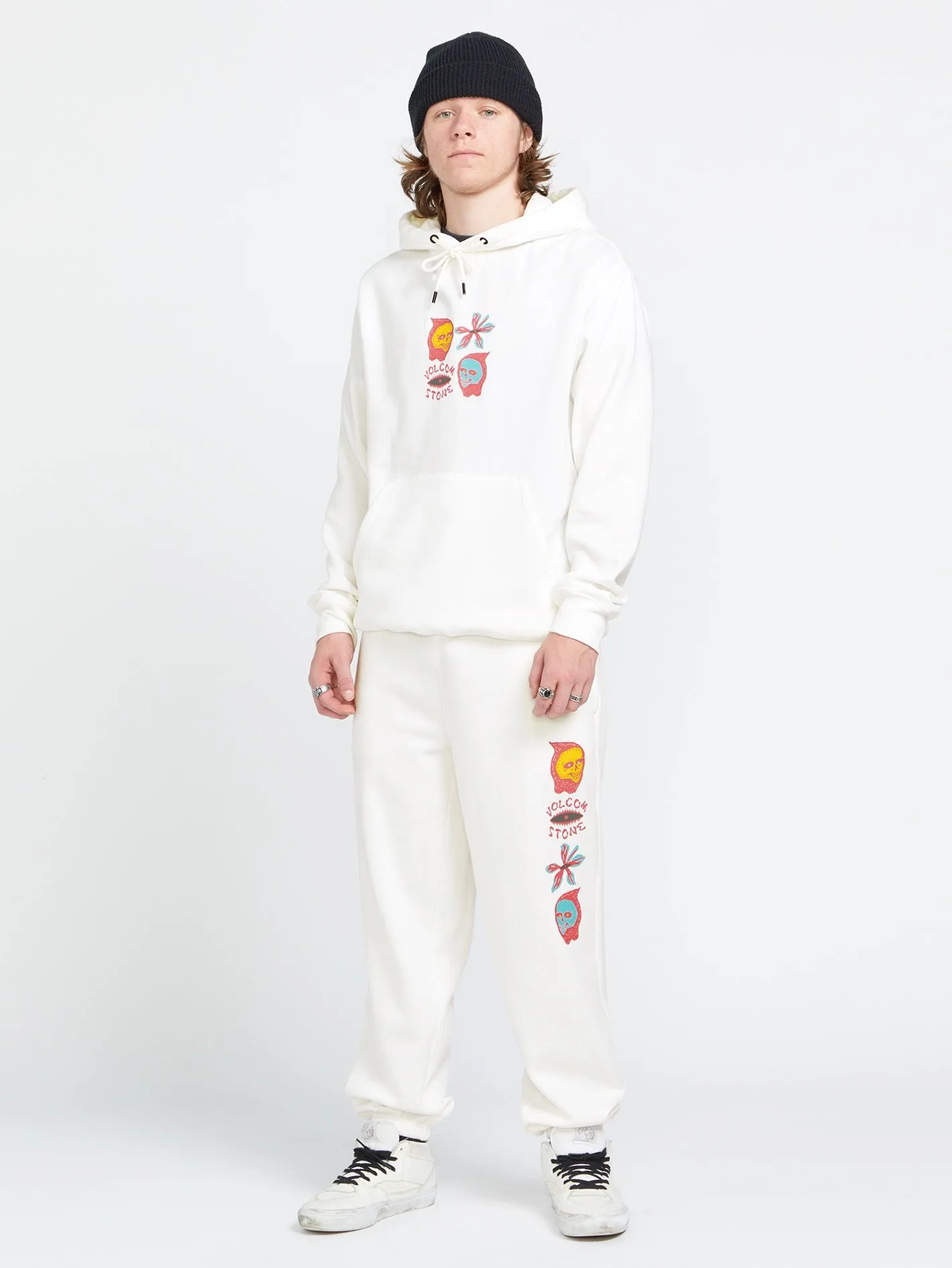 Earth Tripper Pullover Sweatshirt - Off White sold by Volcom product image thumbnail 3