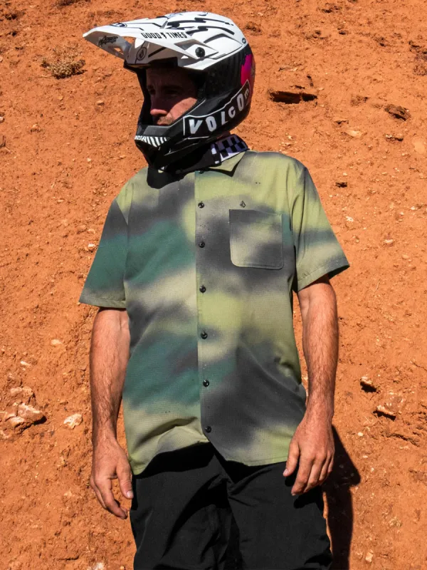 Ridgestone Short Sleeve Shirt - Camouflage sold by Volcom