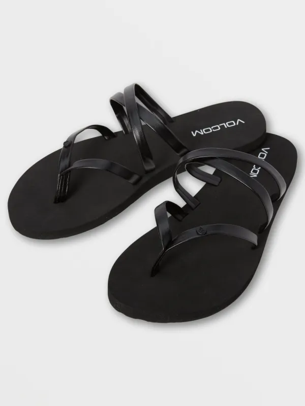 Easy Breezy Ii Sandal - Black Out sold by Volcom