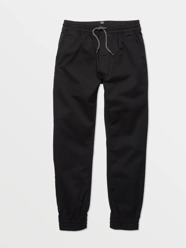 Big Boys Frickin Slim Joggers - Black sold by Volcom