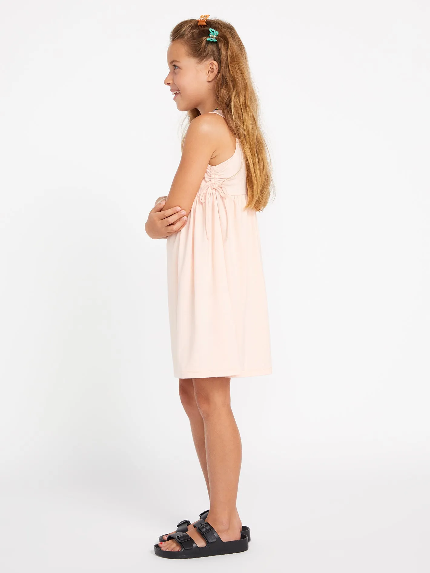 Girls Sandy Candy Dress - Melon sold by Volcom product image thumbnail 3