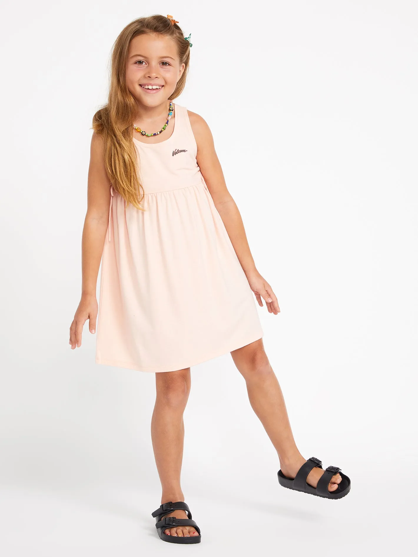 Girls Sandy Candy Dress - Melon sold by Volcom product image thumbnail 4