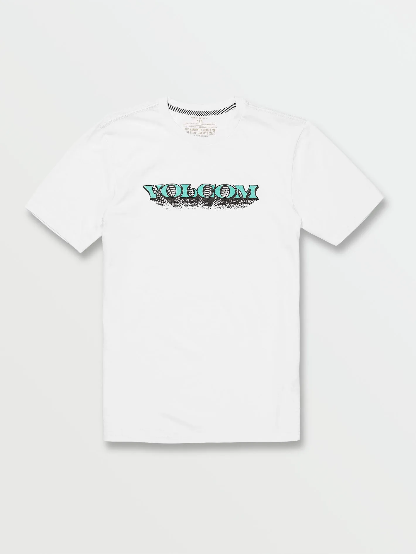 Holograph Short Sleeve Tee - White sold by Volcom