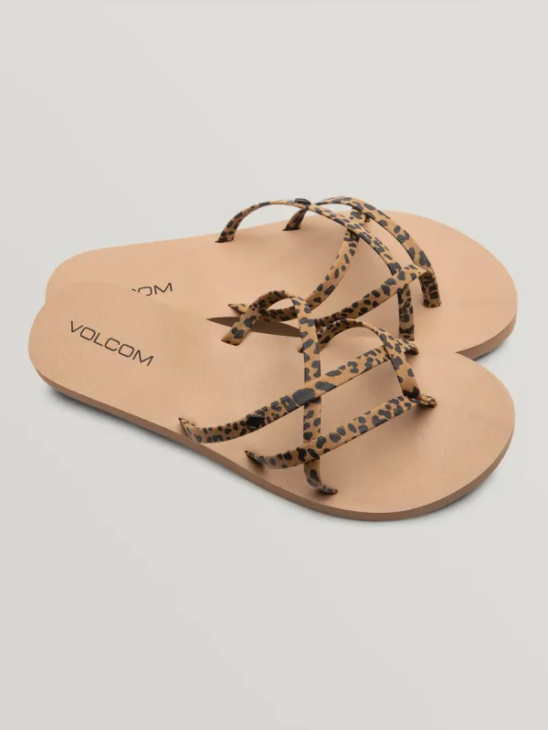 New School II Sandal - Cheetah sold by Volcom