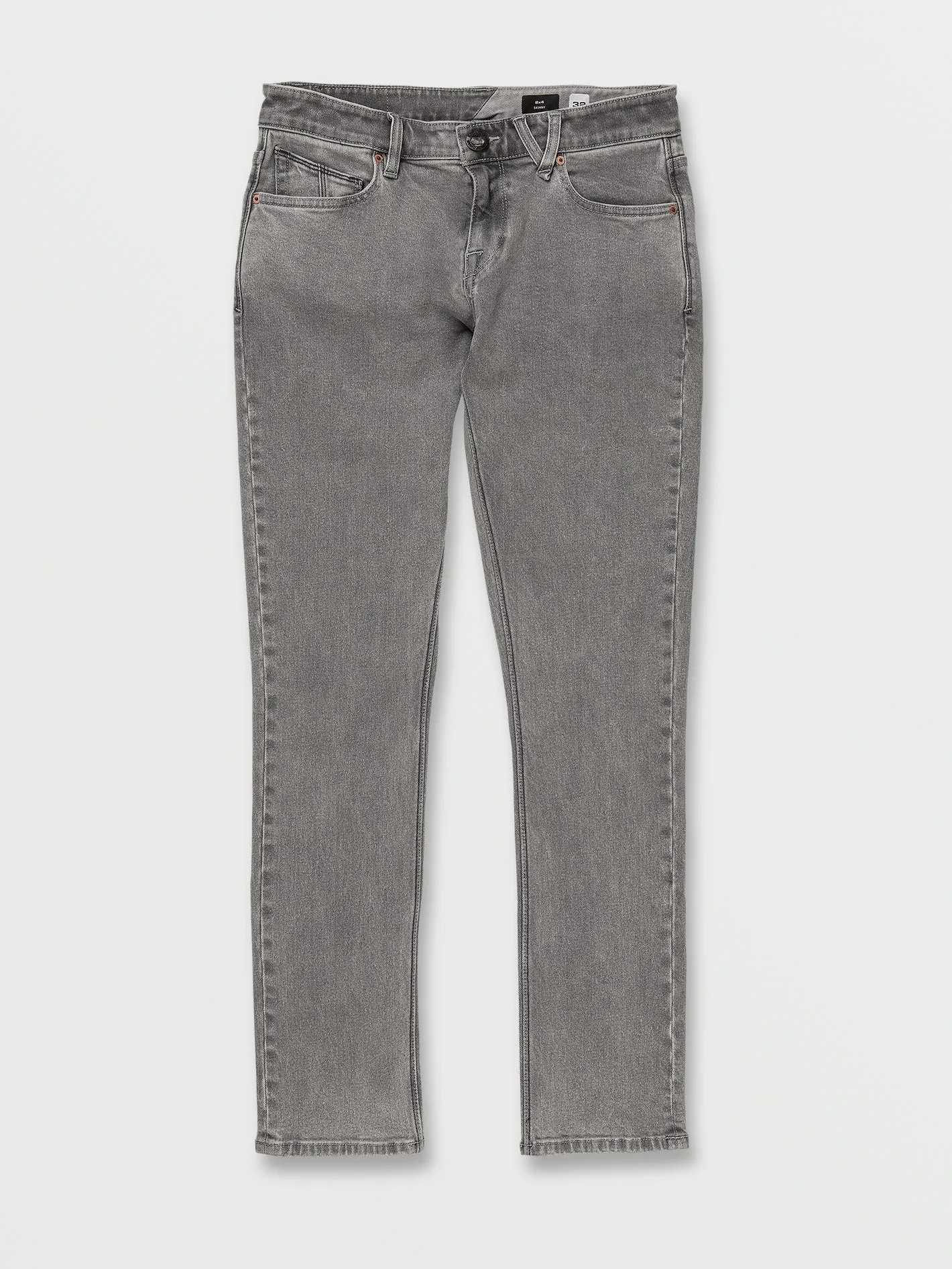 2x4 Skinny Fit Jeans - Old Grey sold by Volcom