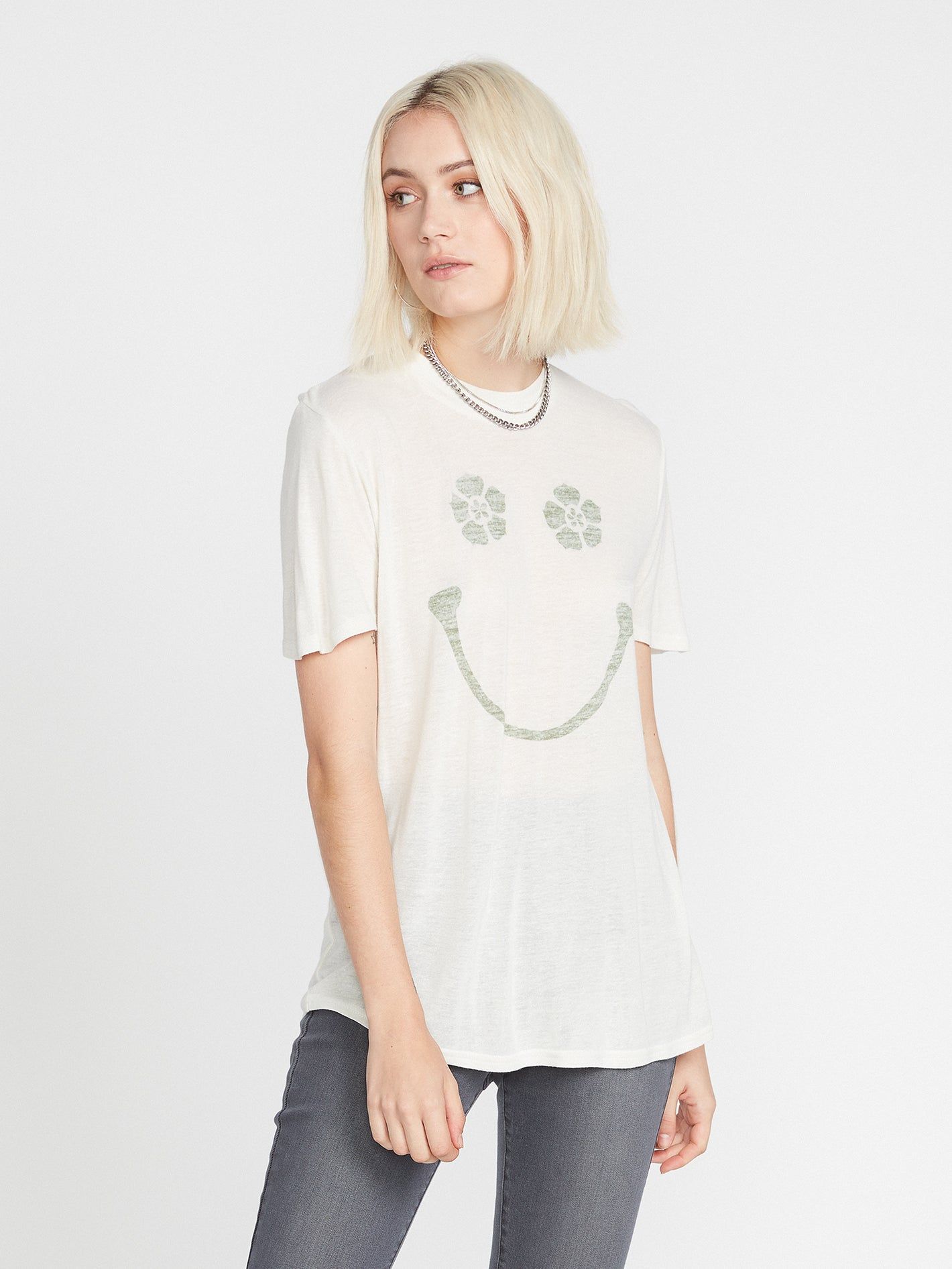 Tern N Bern Short Sleeve Top - Bleached Aqua sold by Volcom product image thumbnail 4