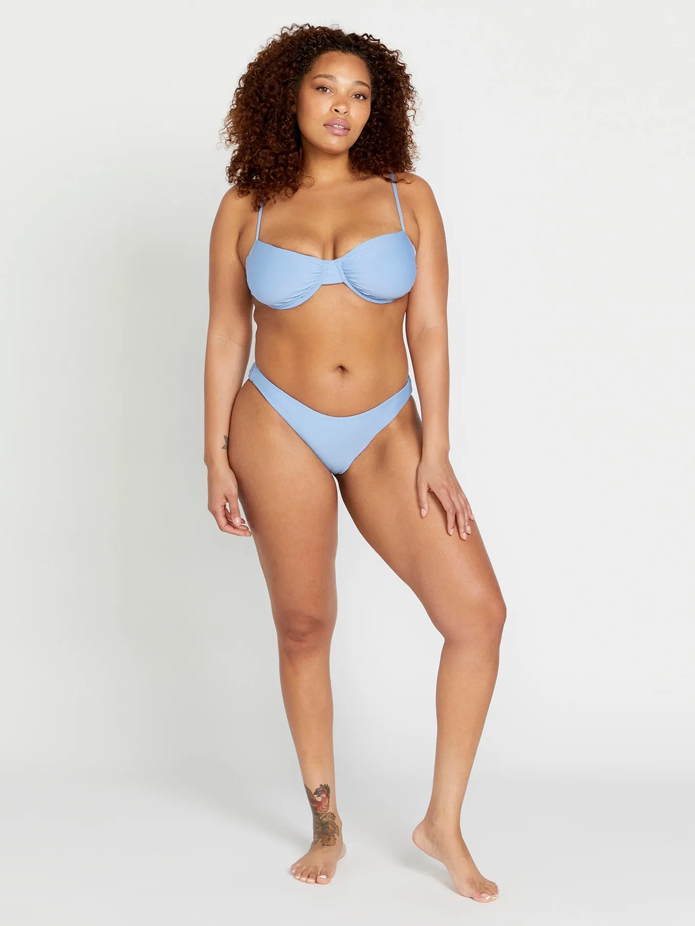 Simply Seamless Full Bikini Bottom - Coastal Blue sold by Volcom product image thumbnail 4