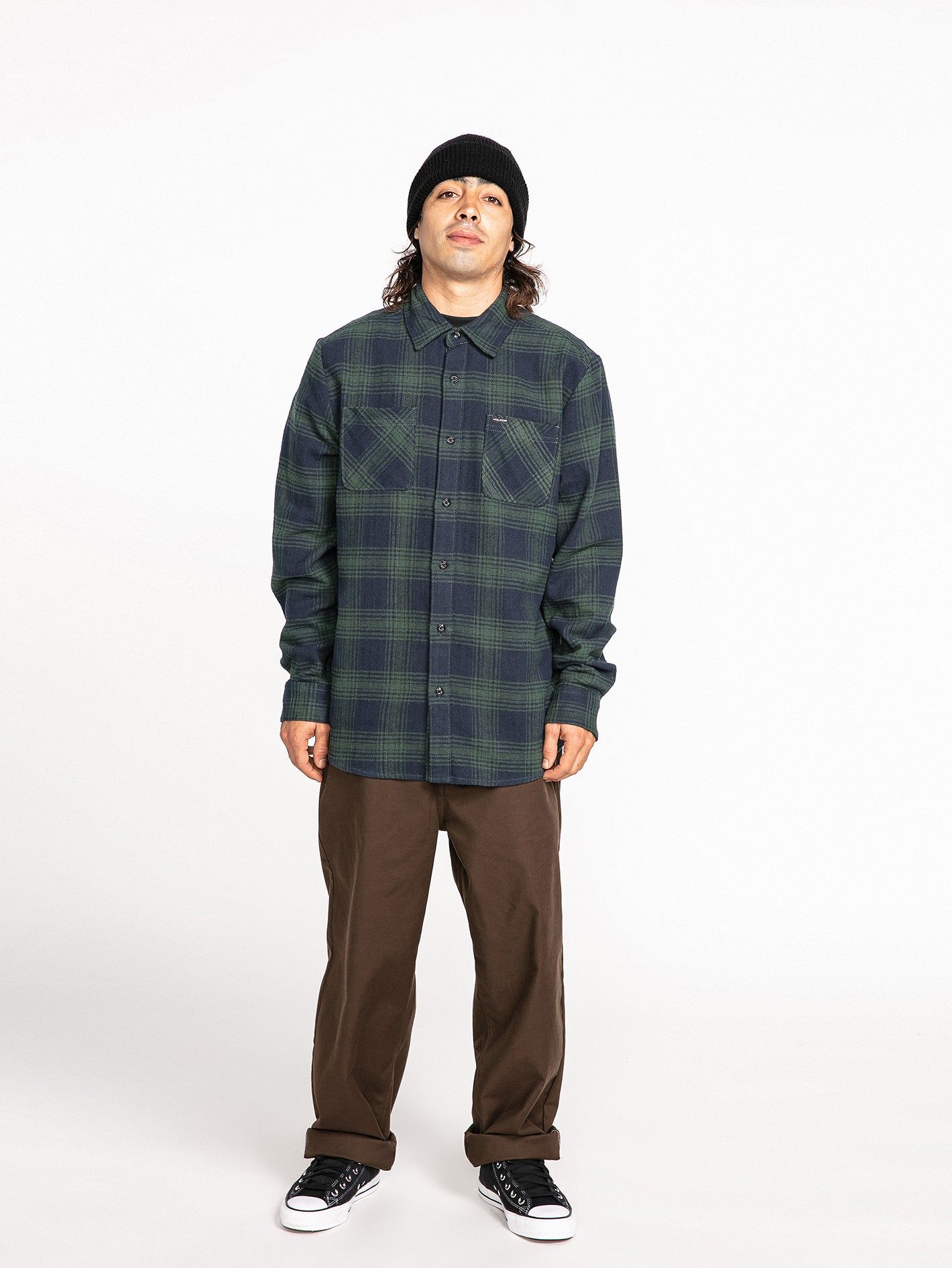 Tone Stone Long Sleeve Shirt - Cedar Green sold by Volcom product image thumbnail 5