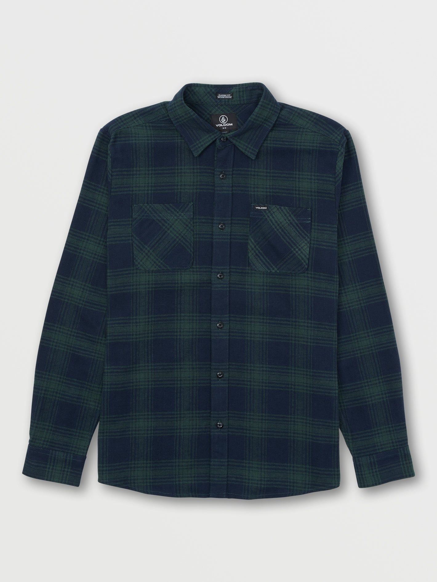 Tone Stone Long Sleeve Shirt - Cedar Green sold by Volcom product image thumbnail 3
