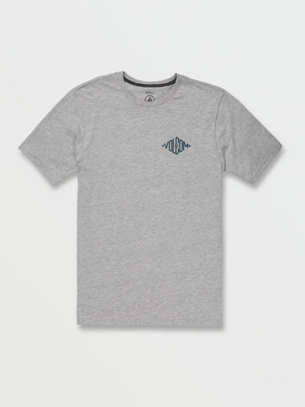 Linesman Short Sleeve Tee - Ash Heather made by Volcom