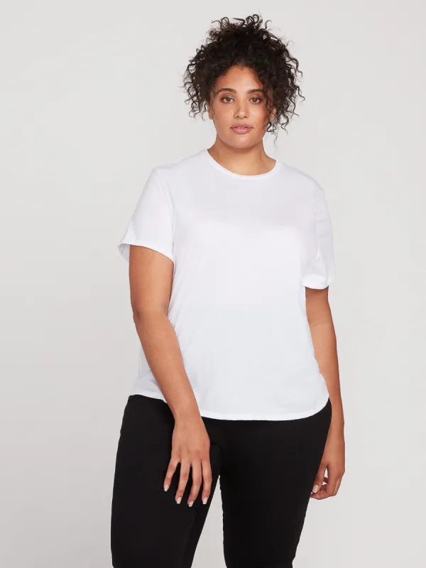 One Of Each Plus Size Tee - White sold by Volcom