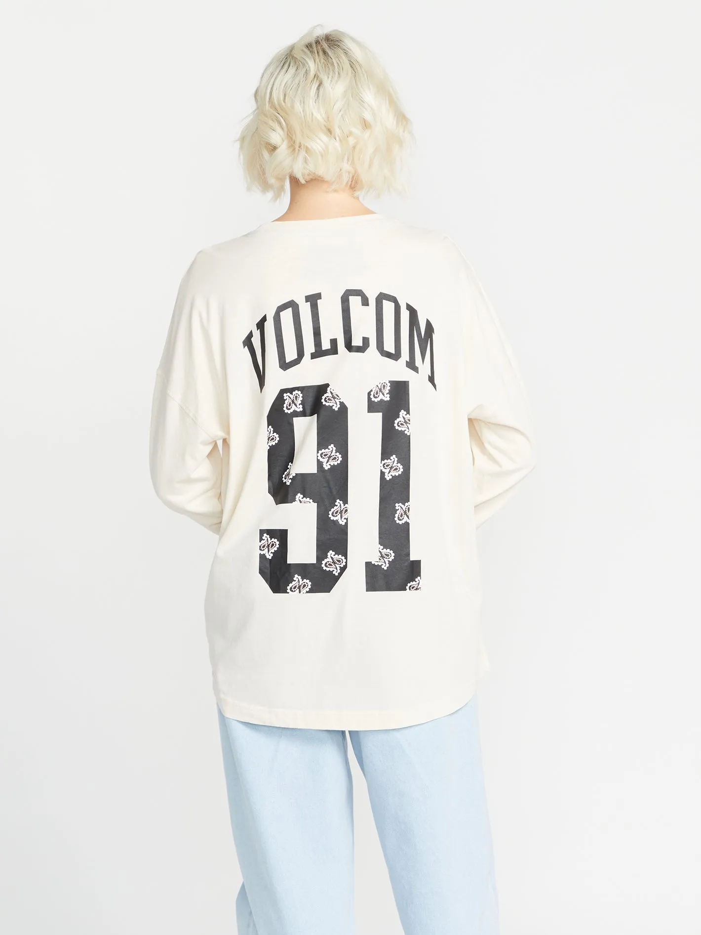 Werkin Doubles Long Sleeve Shirt - Cloud sold by Volcom product image thumbnail 4