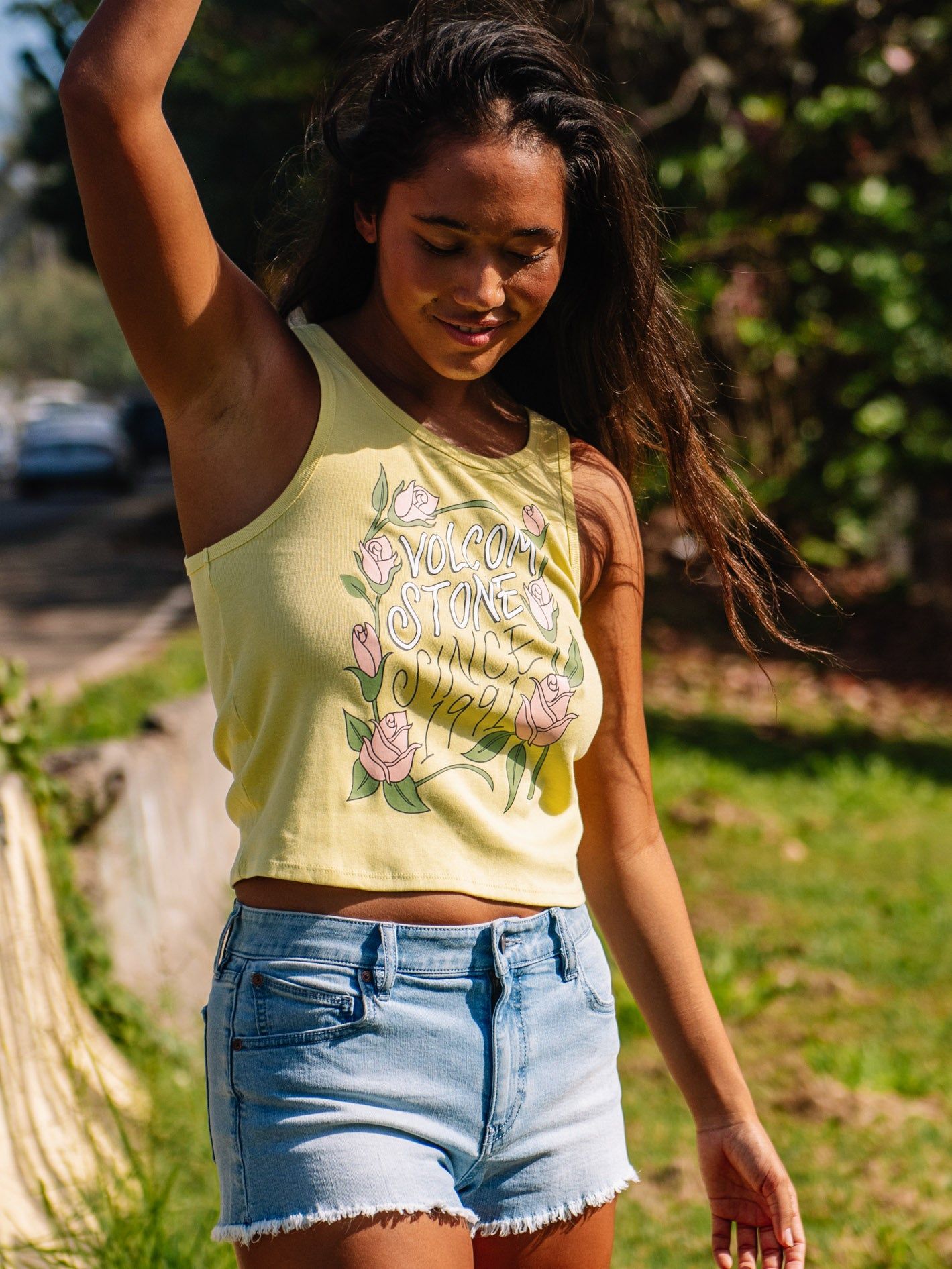 That One Baby Tank - Citron sold by Volcom