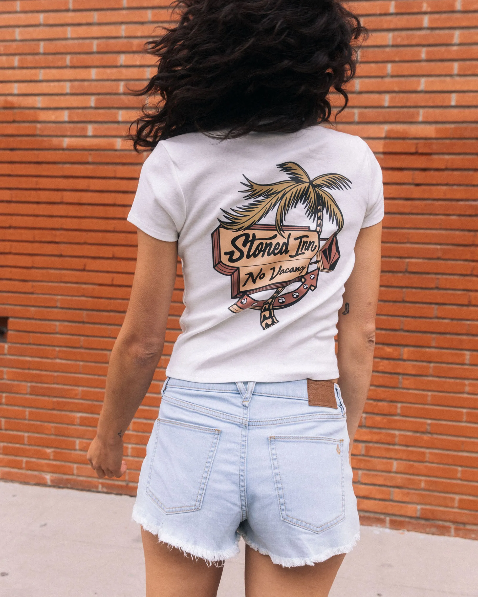 Have A Clue Tee - Star White sold by Volcom