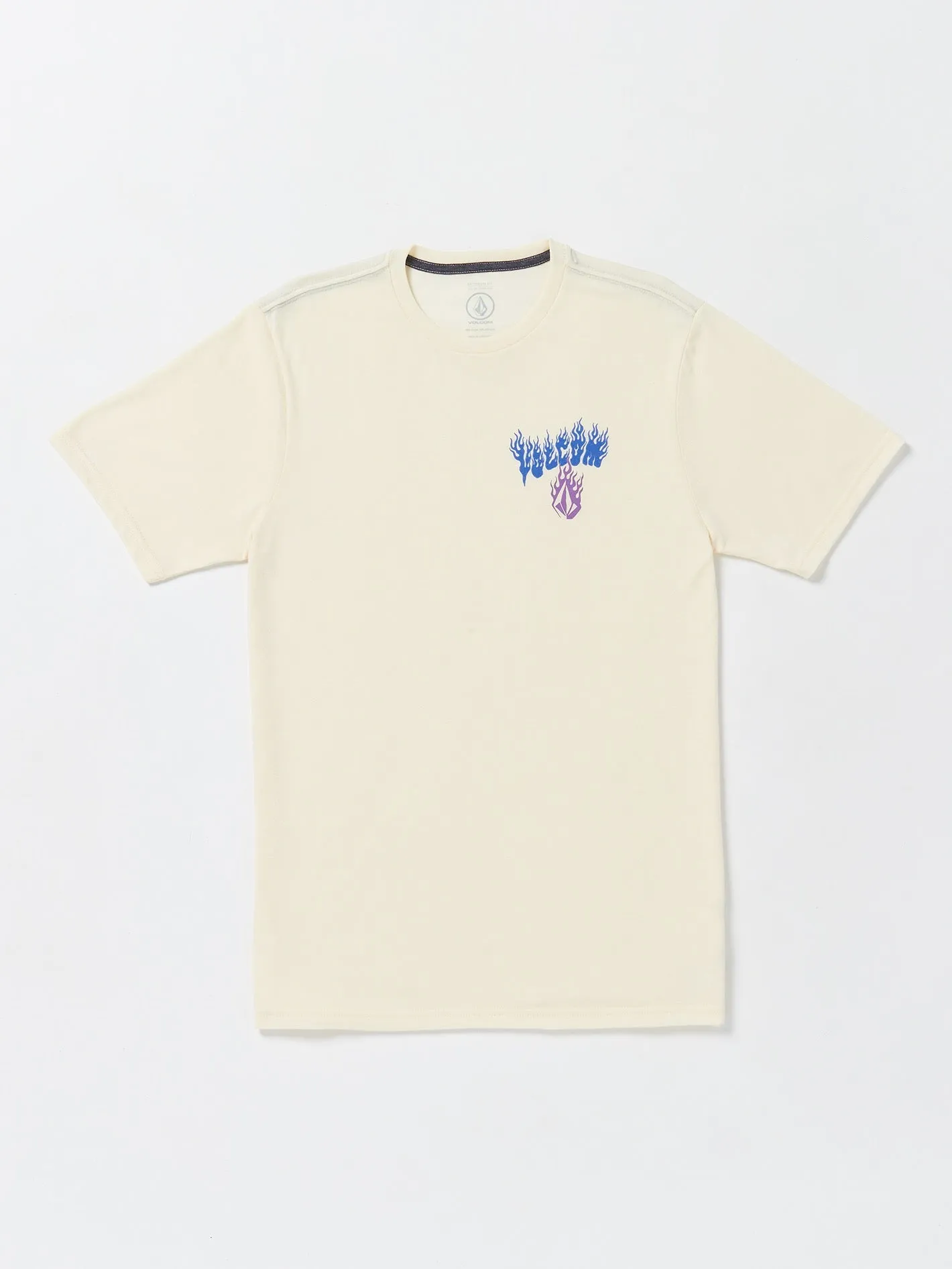 After Burner Short Sleeve Tee - Off White Heater sold by Volcom
