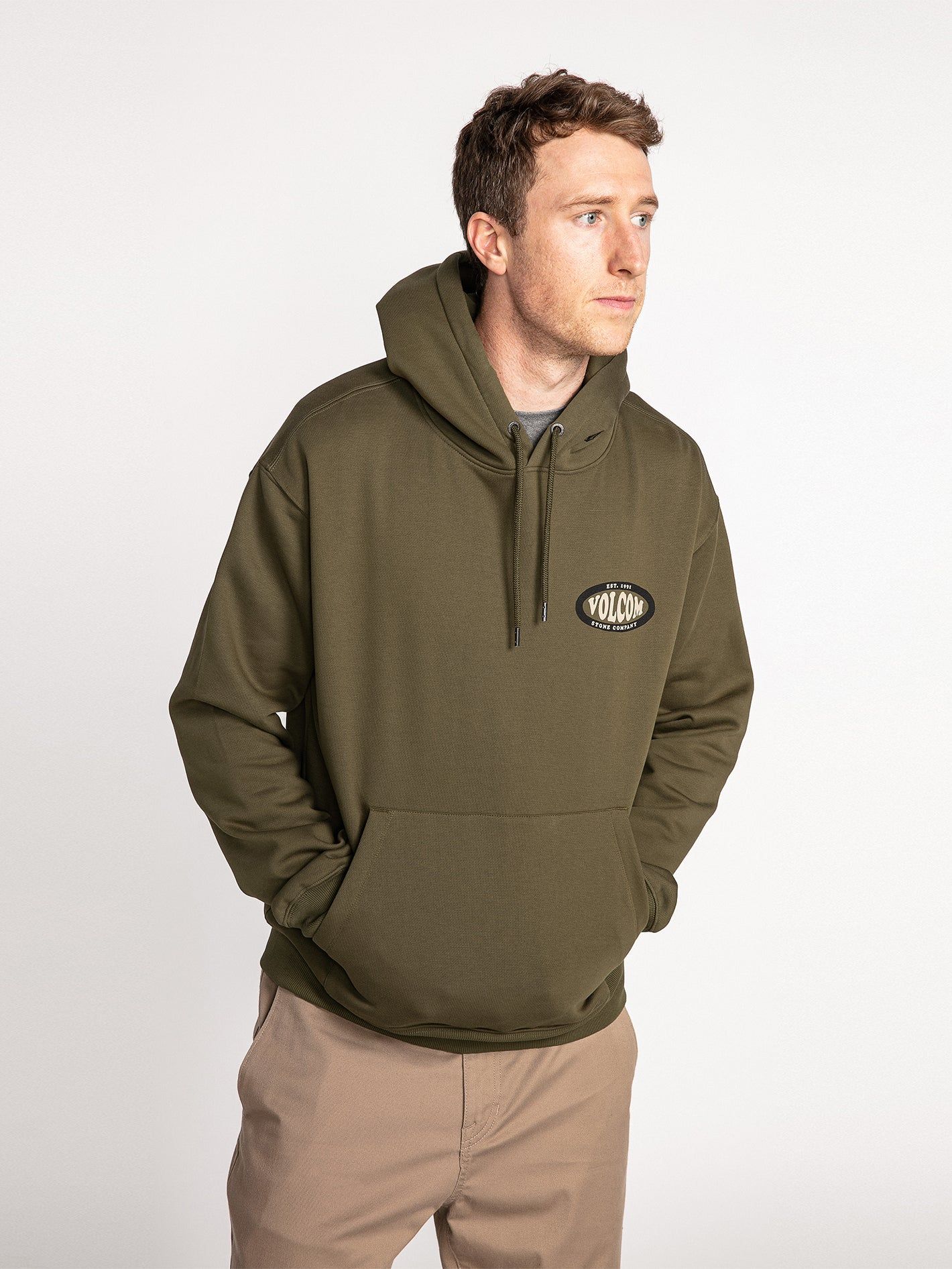 Watanite Pullover Hoodie - Military sold by Volcom