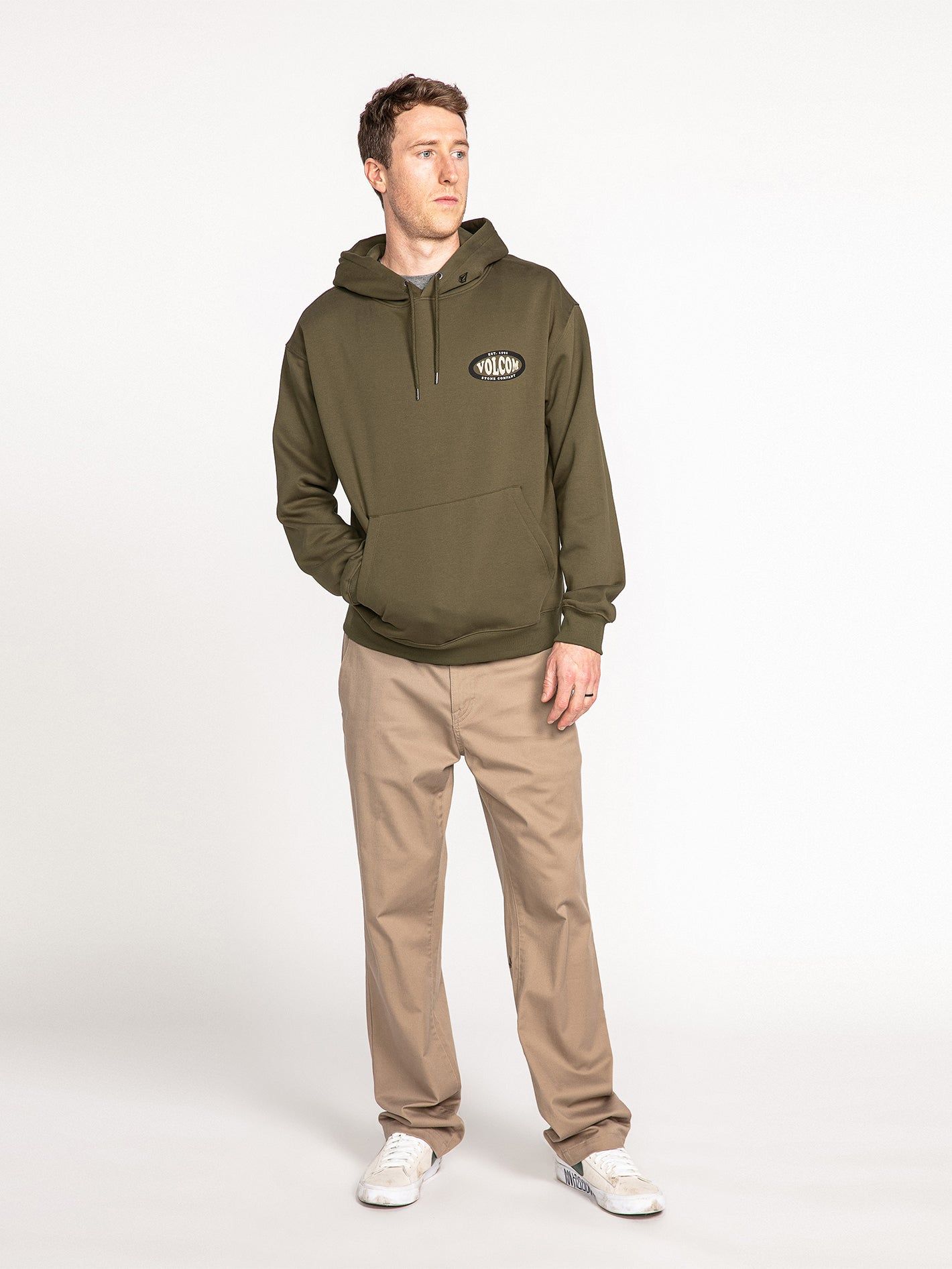 Watanite Pullover Hoodie - Military sold by Volcom product image thumbnail 5
