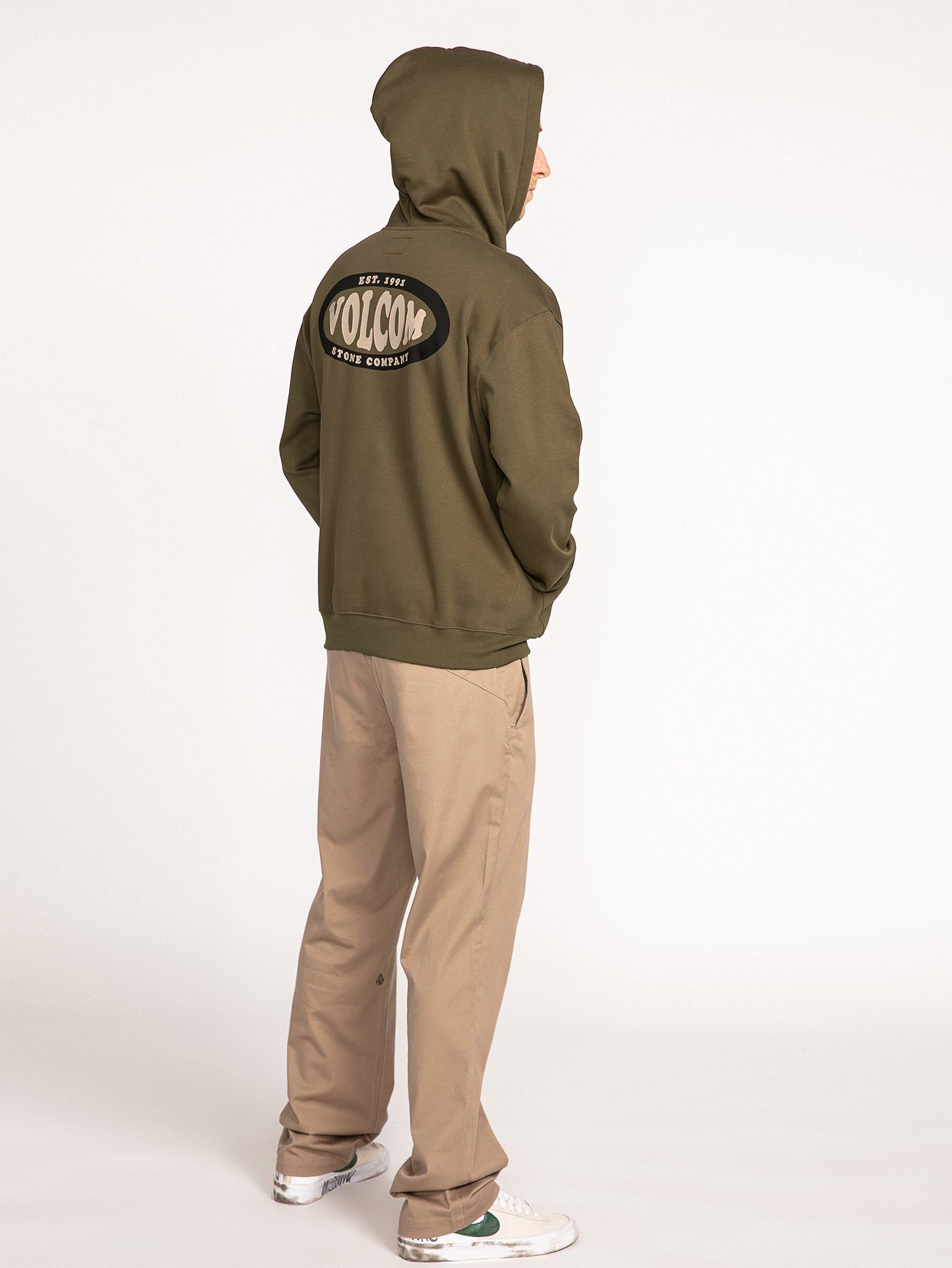 Watanite Pullover Hoodie - Military sold by Volcom product image thumbnail 2