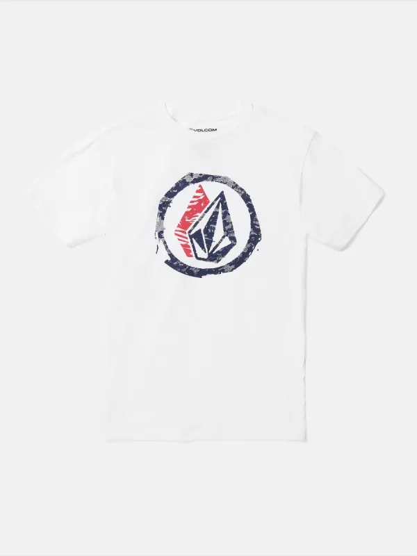 Big Boys Fourther Short Sleeve Tee - White made by Volcom