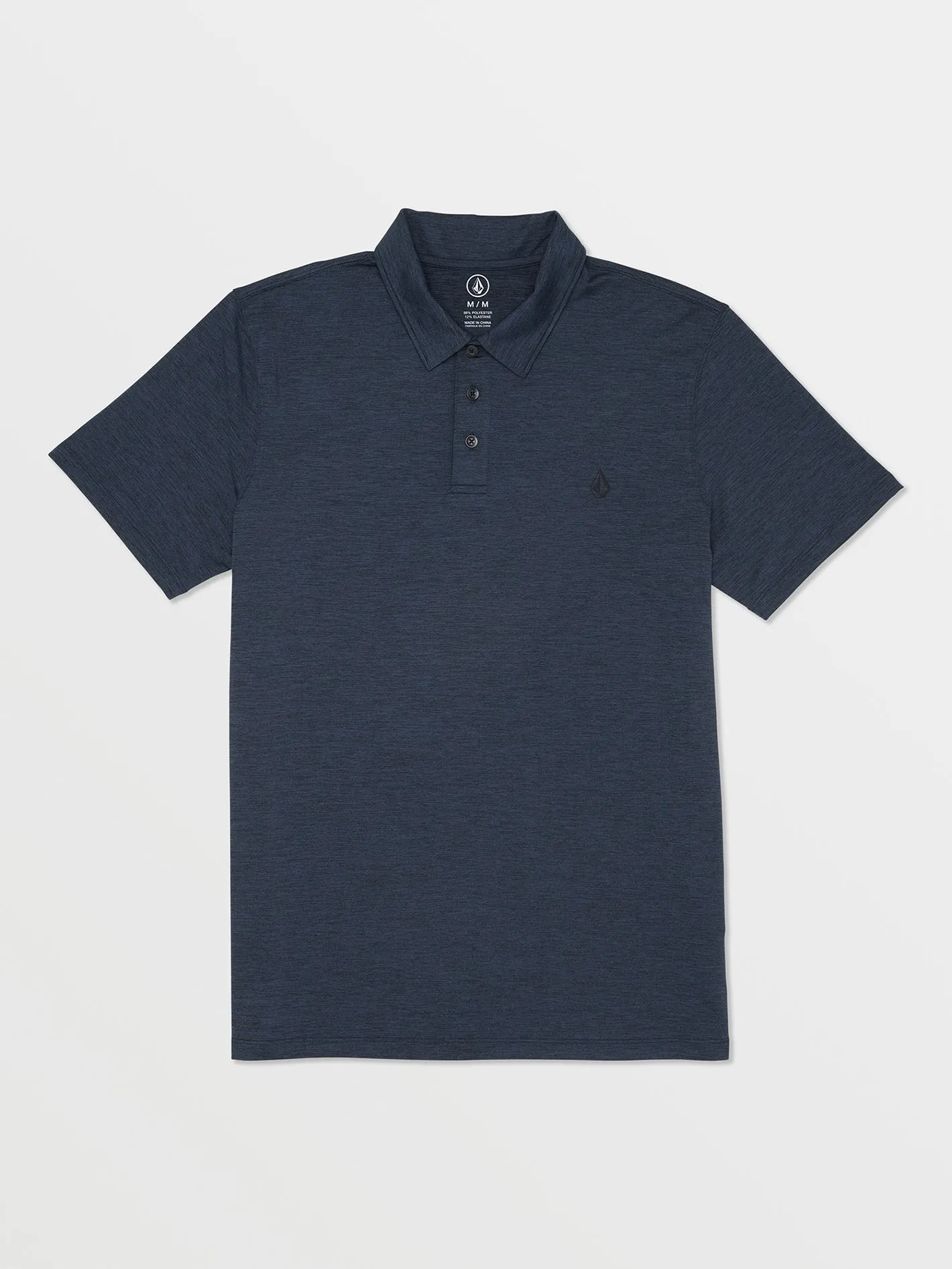 Hazard Pro Polo Short Sleeve Shirt - Navy sold by Volcom