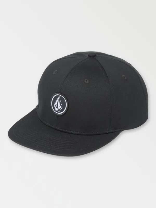 V Quarter Snapback 2 Hat - Black sold by Volcom