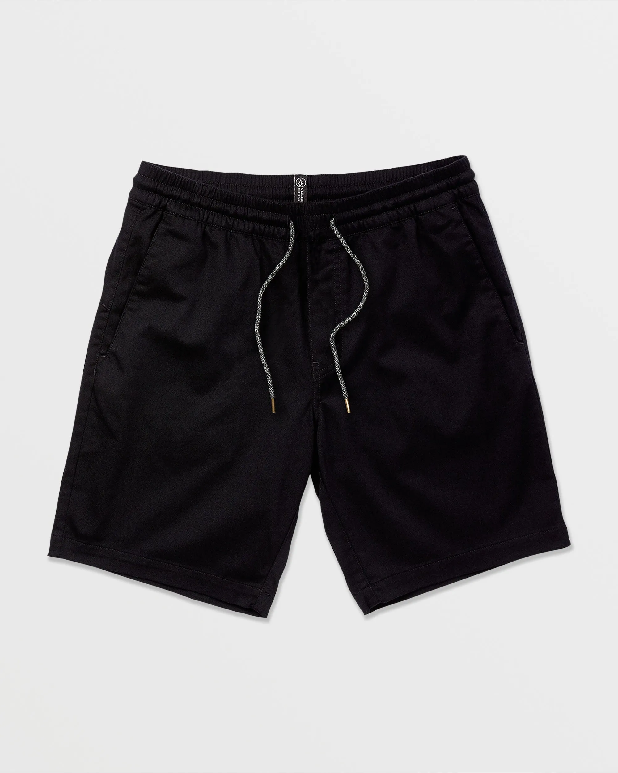 Frickin Elastic Waist Shorts - Black sold by Volcom