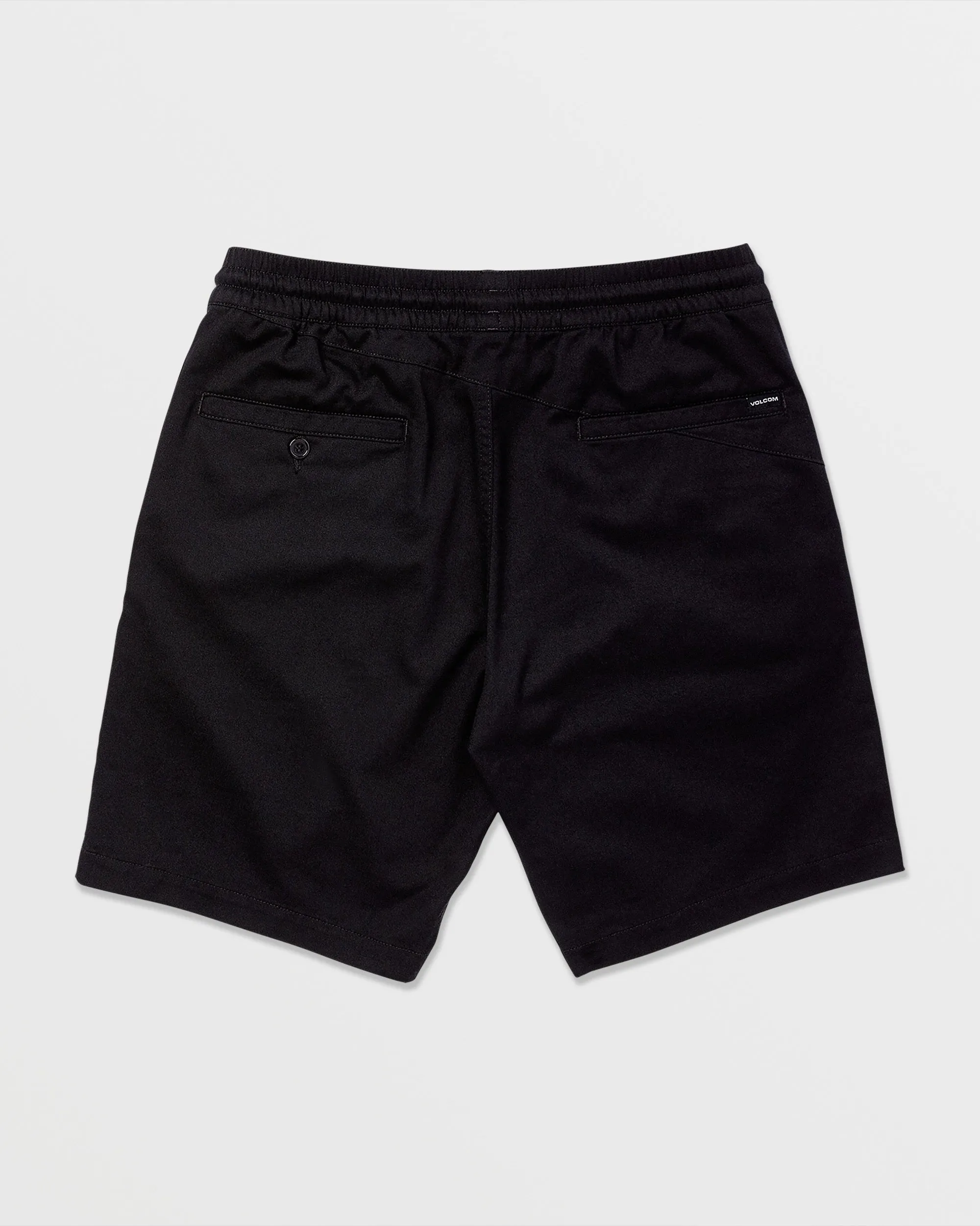 Frickin Elastic Waist Shorts - Black sold by Volcom product image thumbnail 2