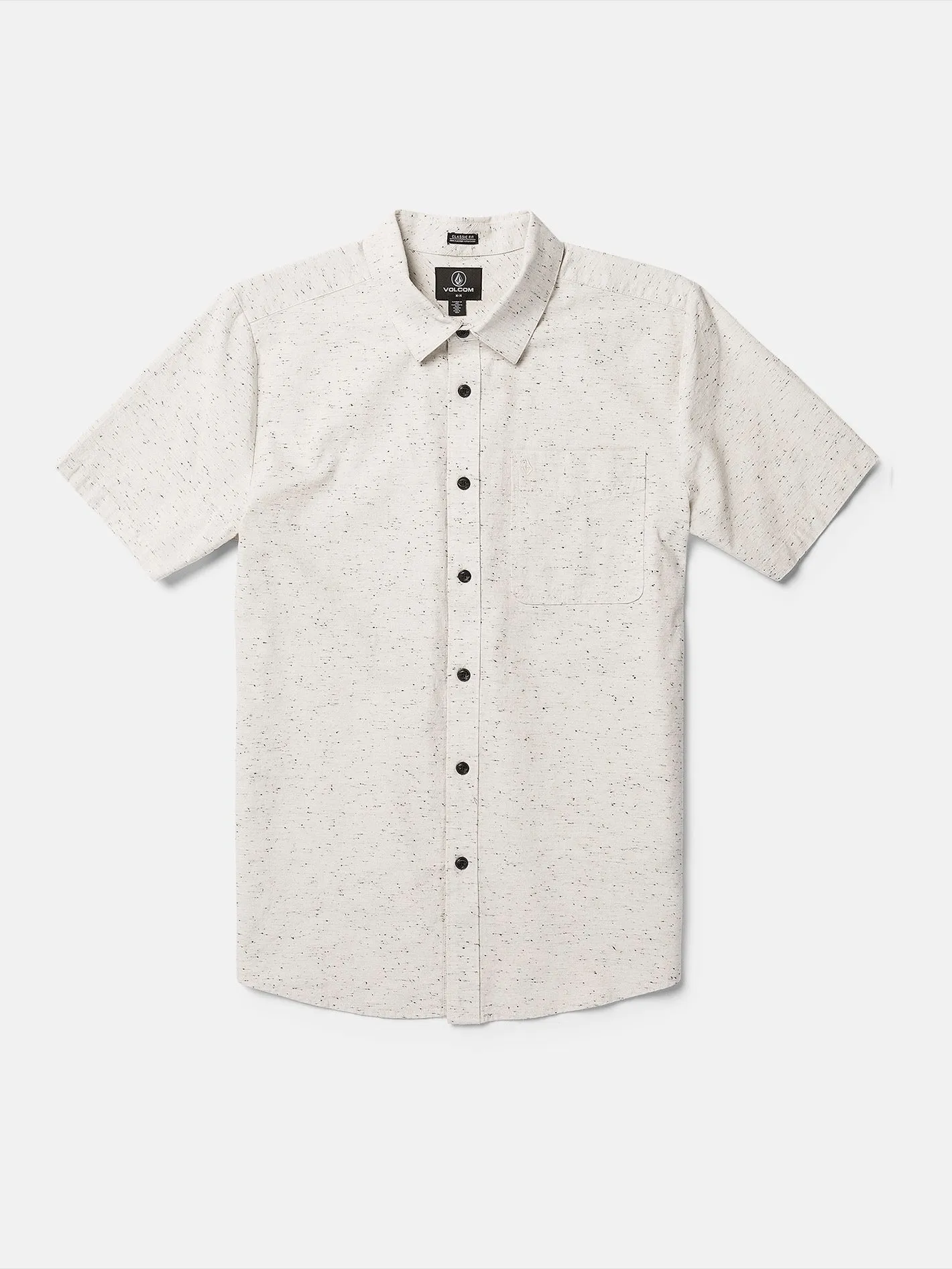 Date Knight Short Sleeve Shirt - Off White sold by Volcom