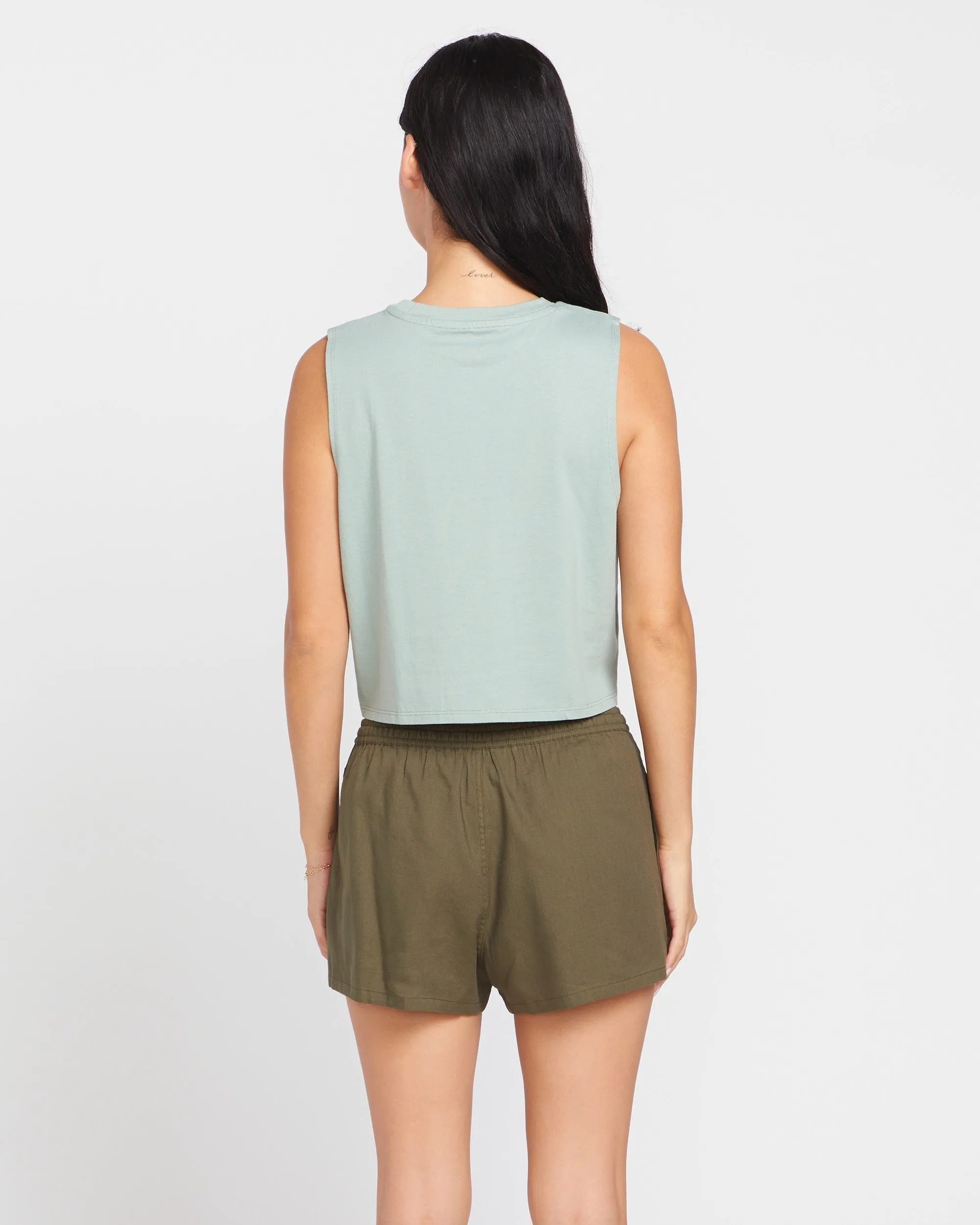 Stone Hour Crop Top - Sea Glass sold by Volcom product image thumbnail 2