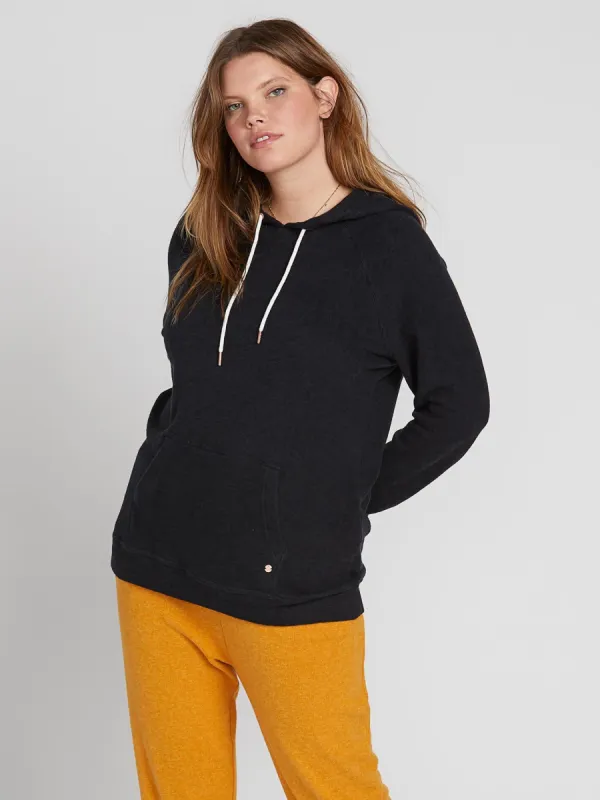 Lived In Lounge Plus Size Hoodie - Black sold by Volcom