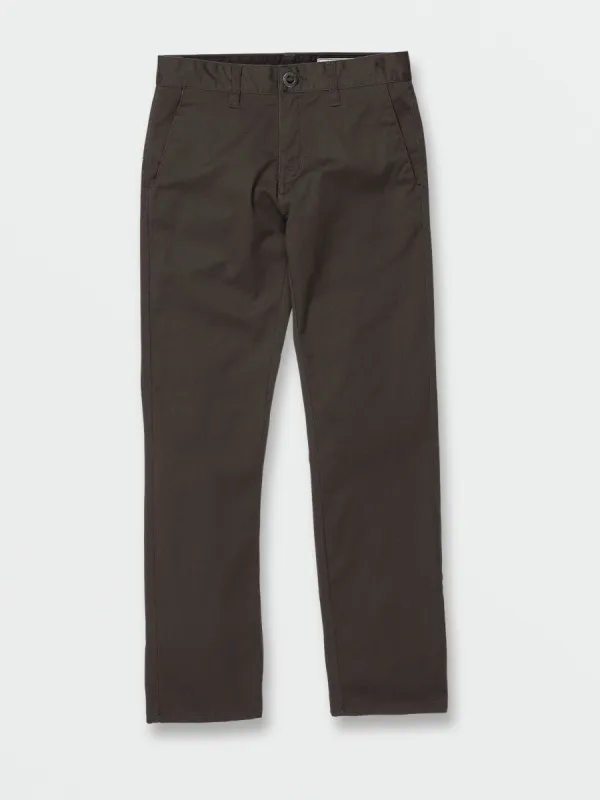 Big Boys Frickin Modern Stretch Pants - Rinsed Black sold by Volcom