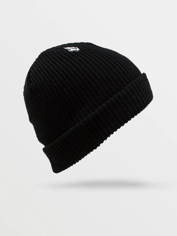 Big Boys Full Stone Beanie - Black sold by Volcom