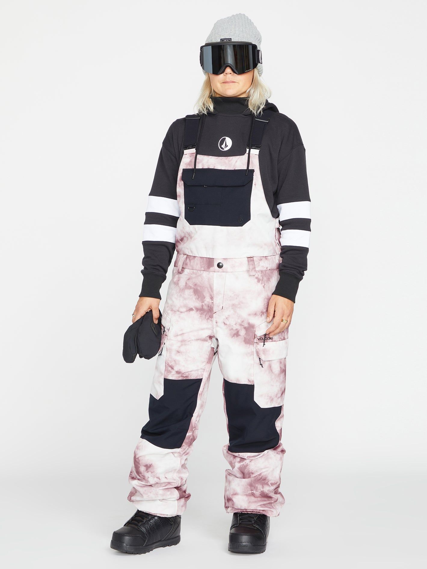 Womens Creston 3Dstretch Bib Overall - Mojave Tie-Dye (2022) sold by Volcom