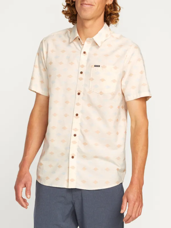 Stackstone Short Sleeve Shirt - Whitecap Grey sold by Volcom