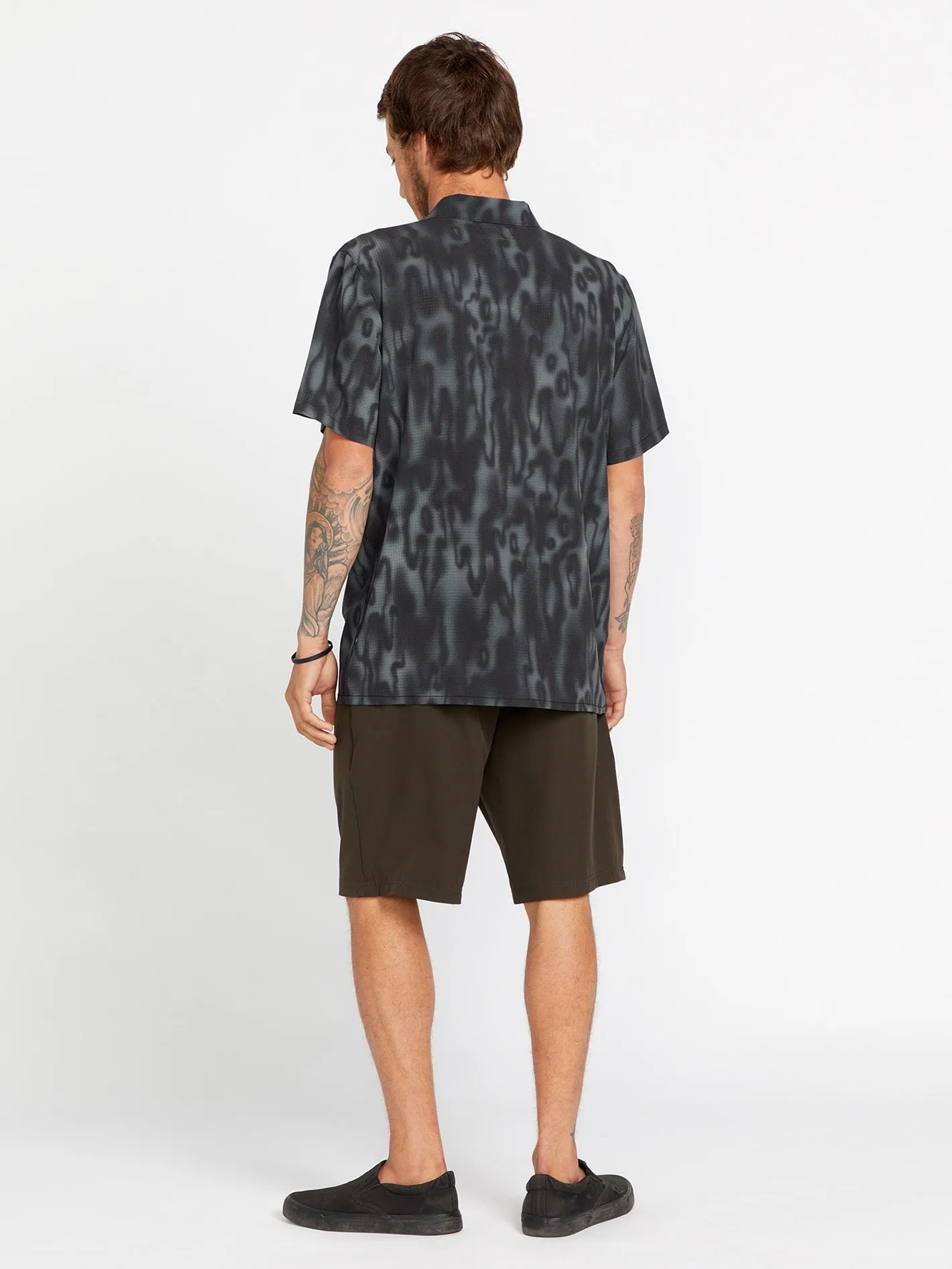 Frickin Cross Shred Shorts - Dark Brown sold by Volcom product image thumbnail 4