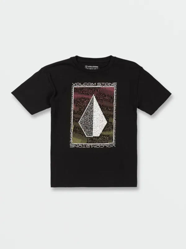 Little Boys Concourse Short Sleeve Tee - Black sold by Volcom