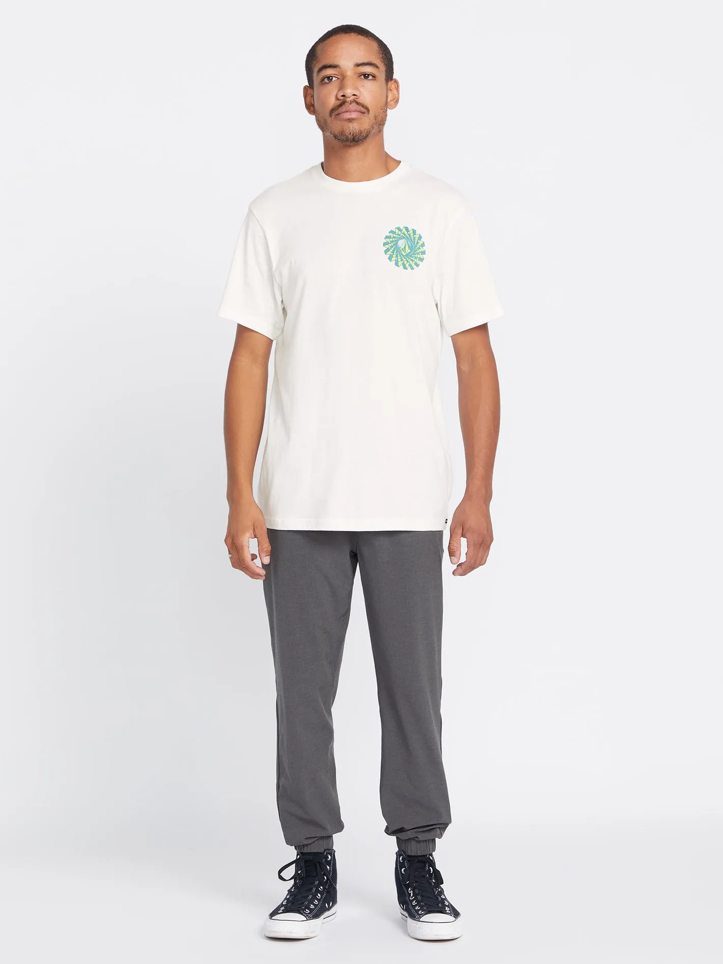 Farm to Yarn Molchat Short Sleeve Tee - Off White sold by Volcom product image thumbnail 3