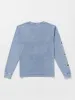 Big Boys Iconic Stone Plus Long Sleeve Tee - Denim sold by Volcom