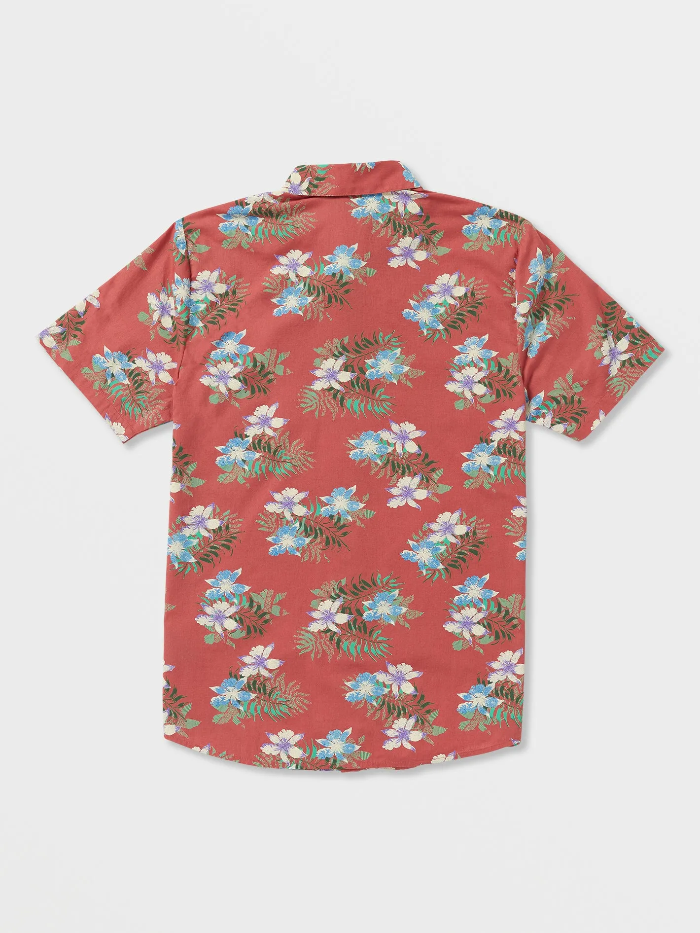 Warbler Short Sleeve Woven Shirt - Mineral Red sold by Volcom product image thumbnail 2