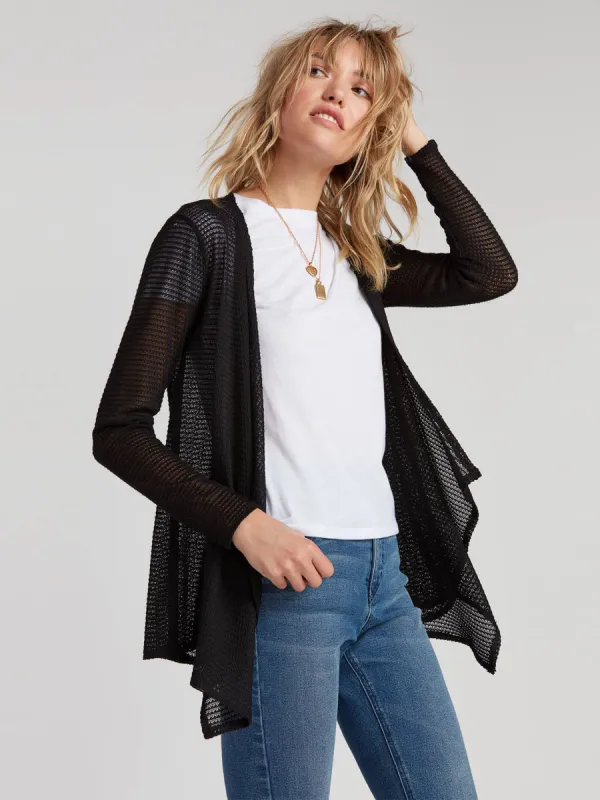 Go Go Wrap Sweater - Black sold by Volcom