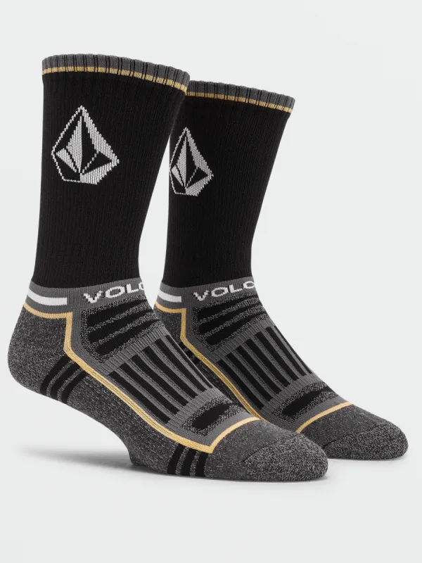 Stone Tech Socks - Black sold by Volcom