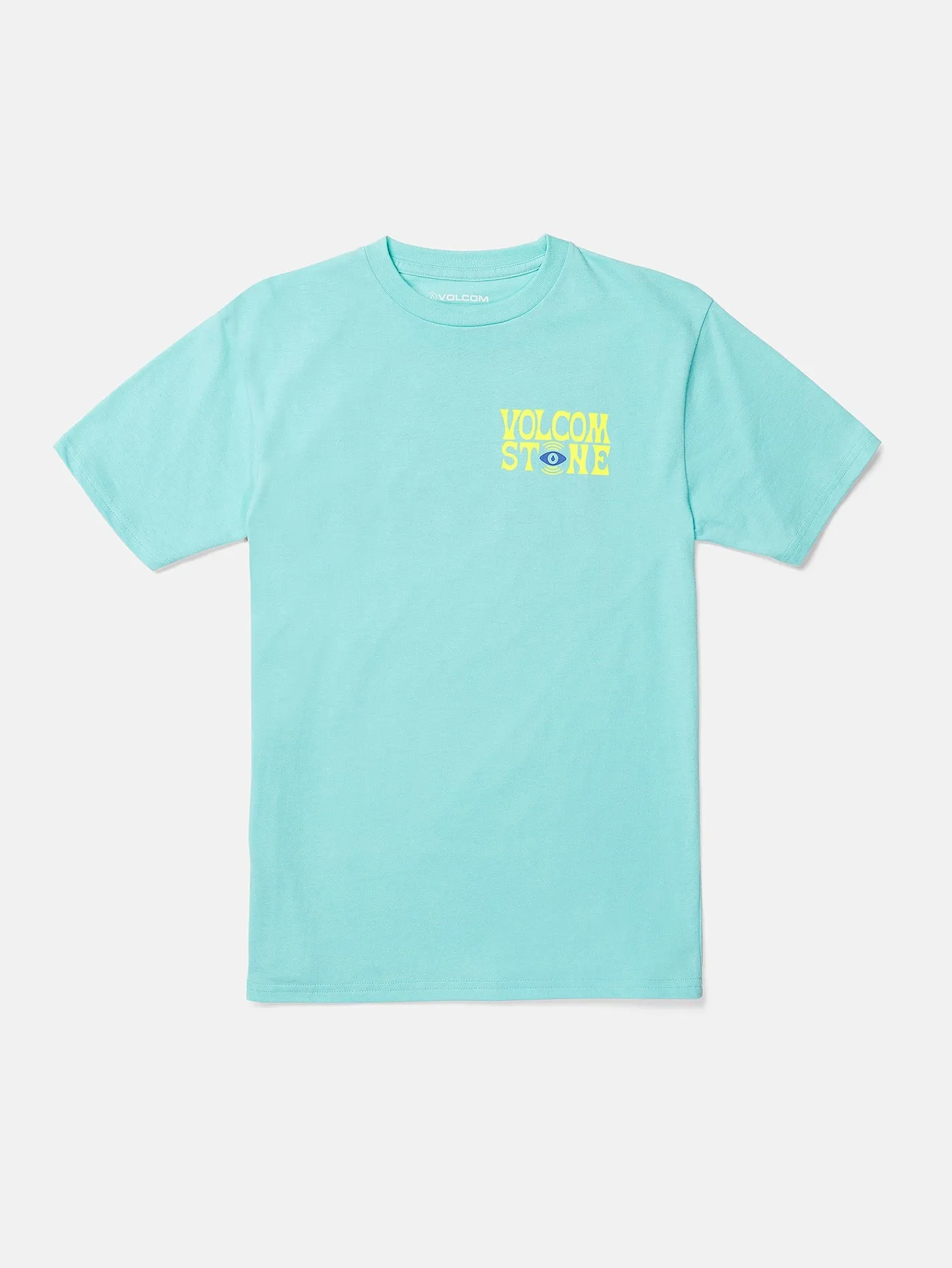 Big Boys Viz Fray Short Sleeve Tee - Crete Blue sold by Volcom