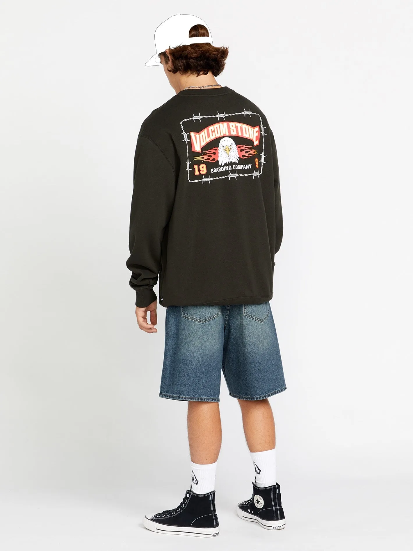 Barb Stone Crew - Stealth sold by Volcom product image thumbnail 4