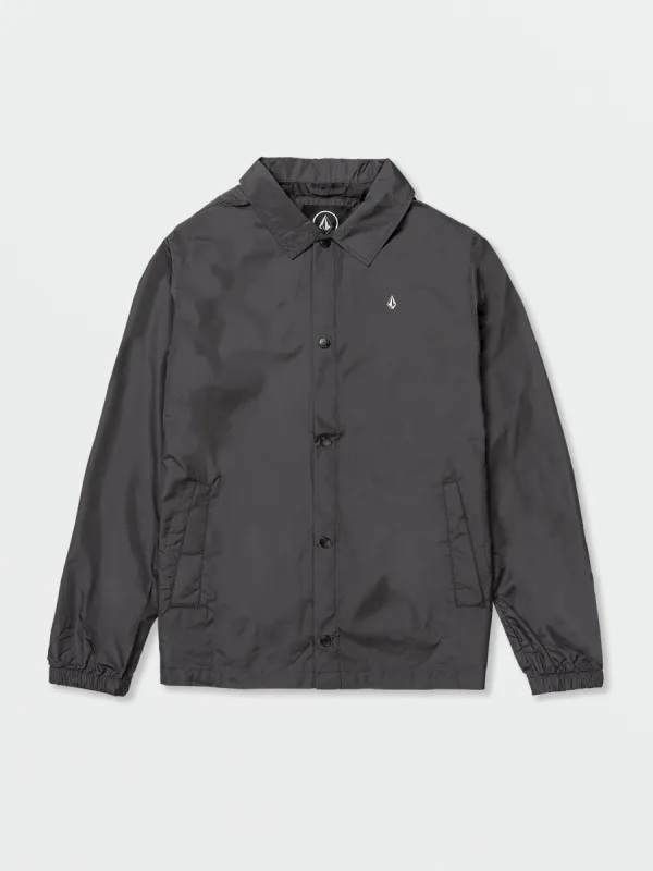 Kentwood Coach Jacket - Asphalt Black sold by Volcom