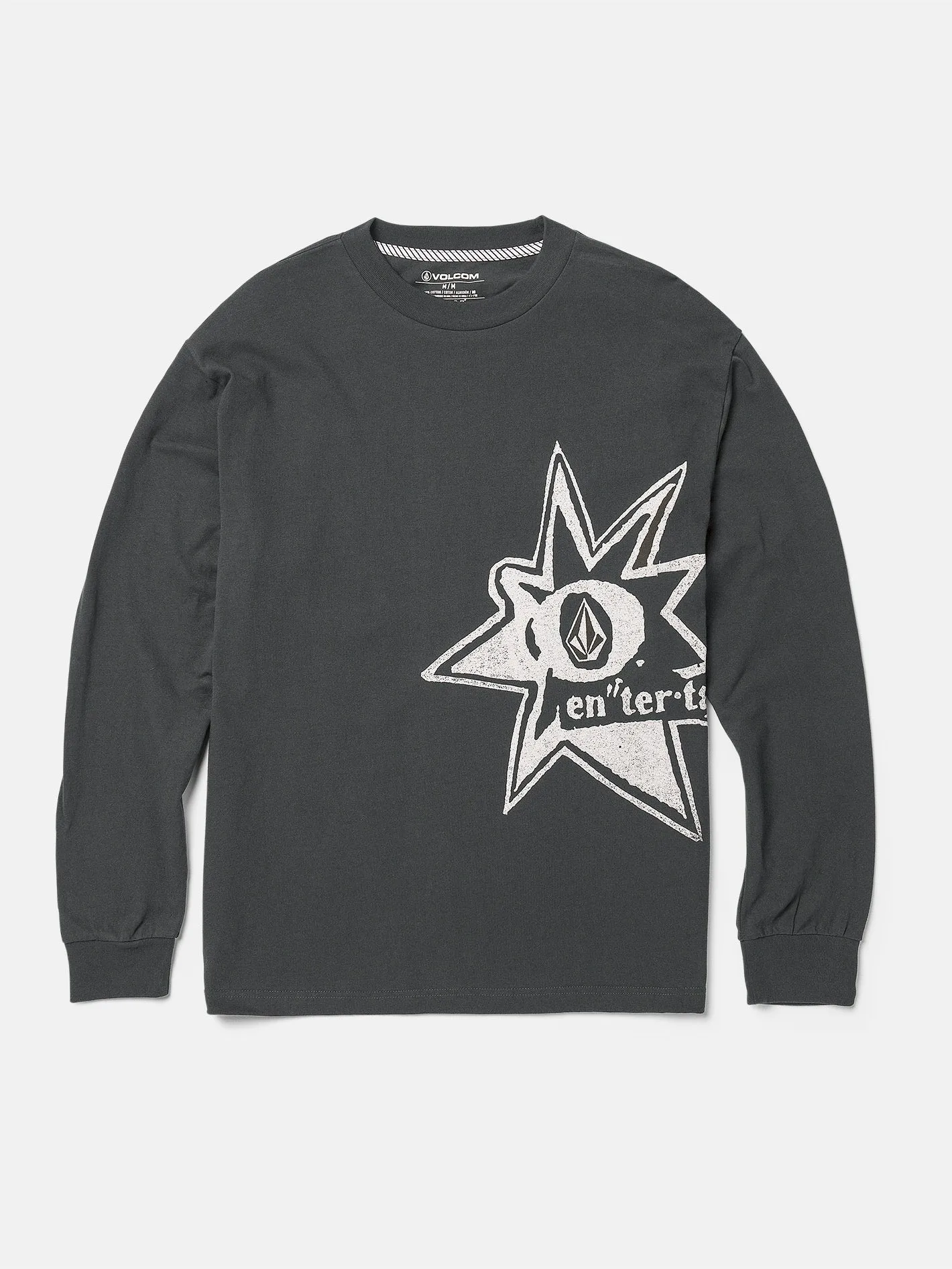 Volcom Entertainment Stone Burst Long Sleeve Tee - Stealth sold by Volcom