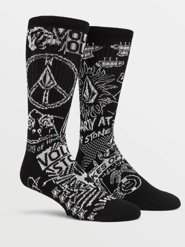 Stoney Shred Socks - White sold by Volcom